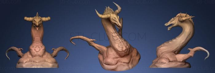 3D model Tremendo Dragon (STL)